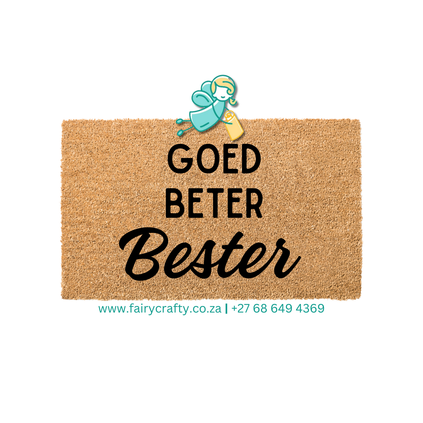 Doormat - Goed Beter... (Personalised)