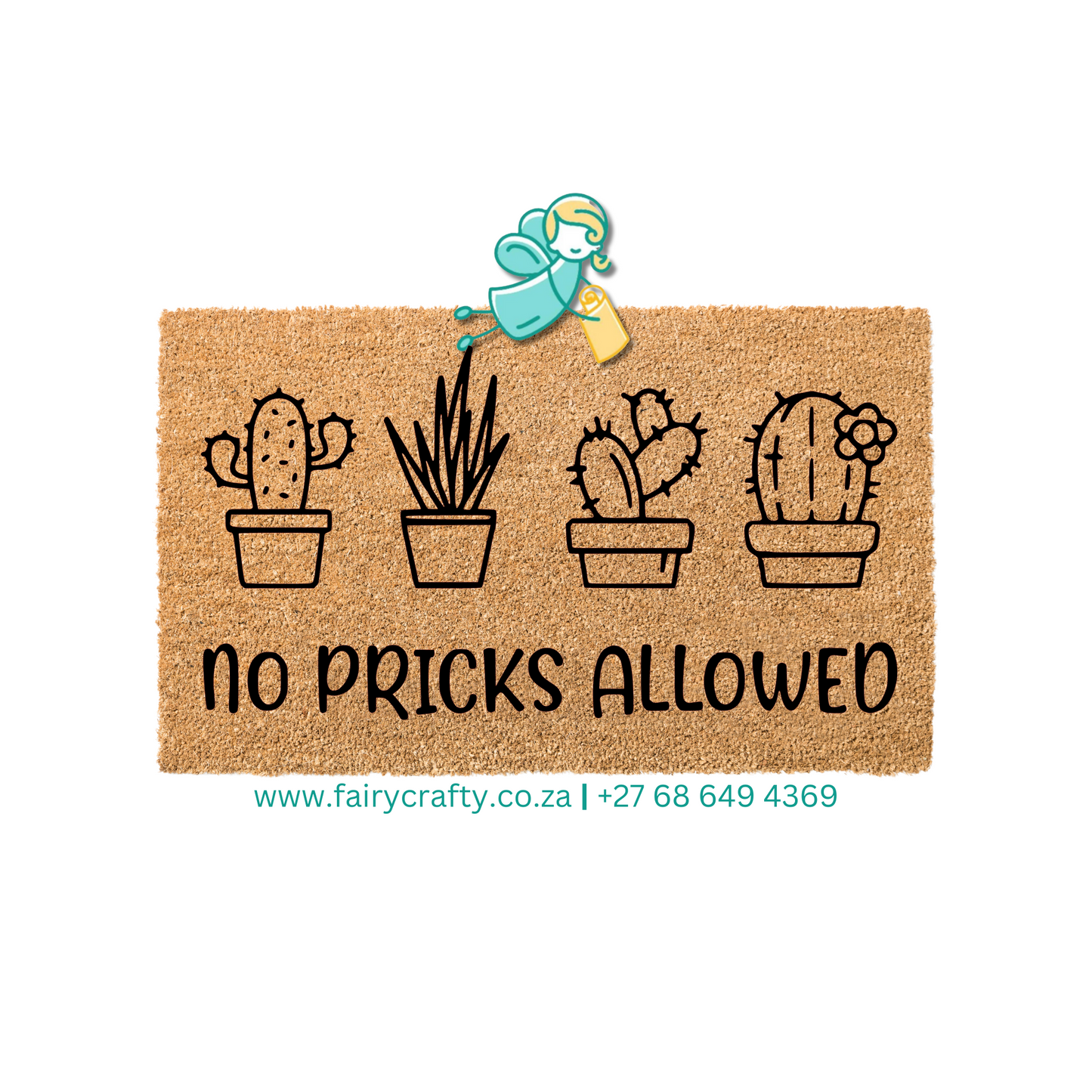 Doormat - No Pricks Allowed (Standard)