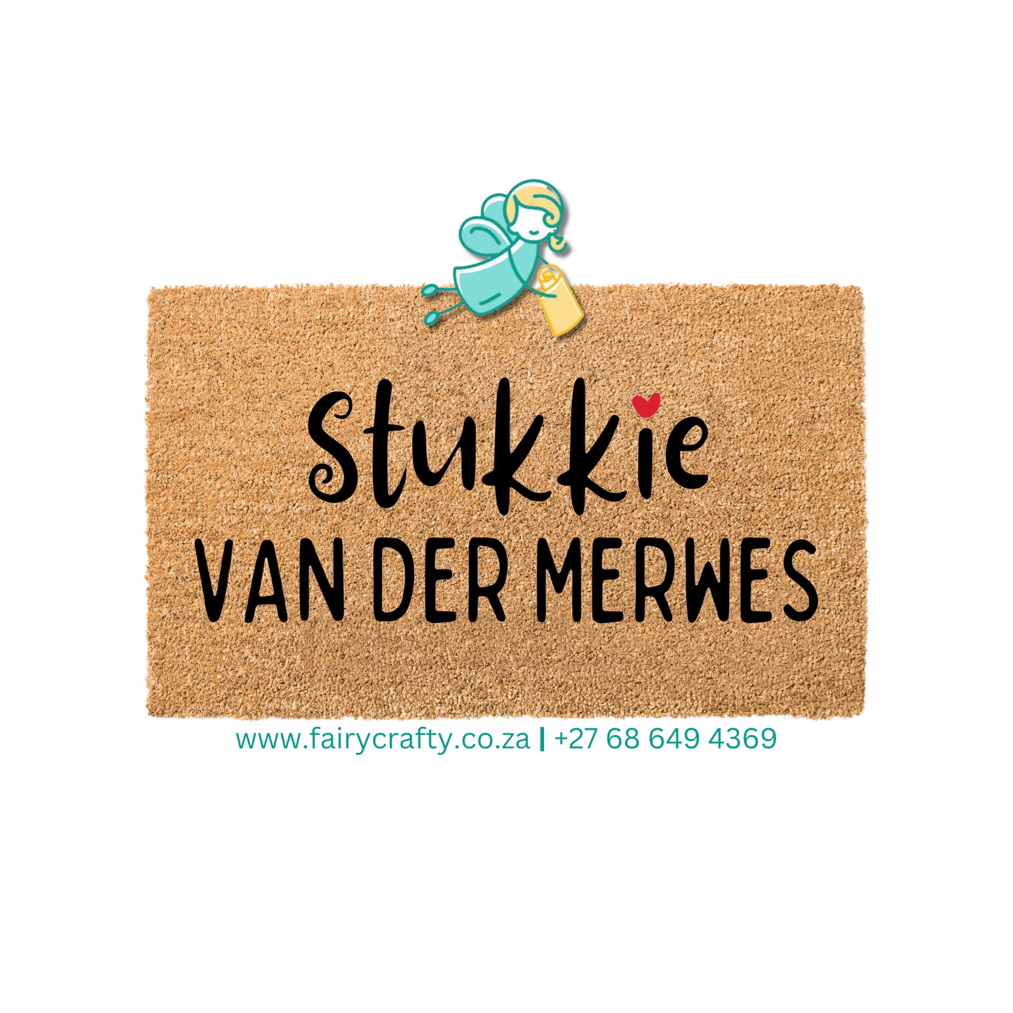Doormat - Stukkie van der Merwes (Standard)