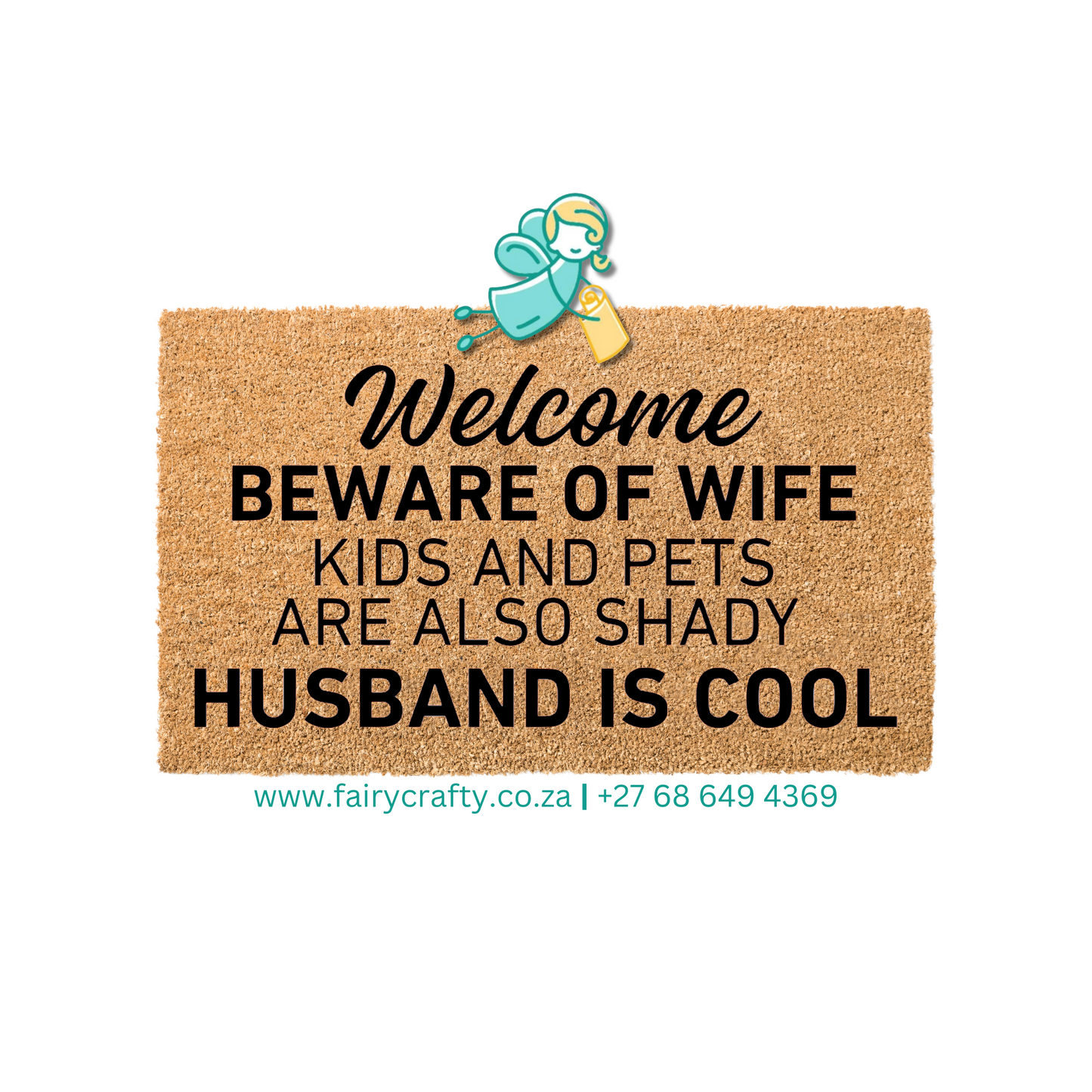 Doormat - Beware of wife (Standard)